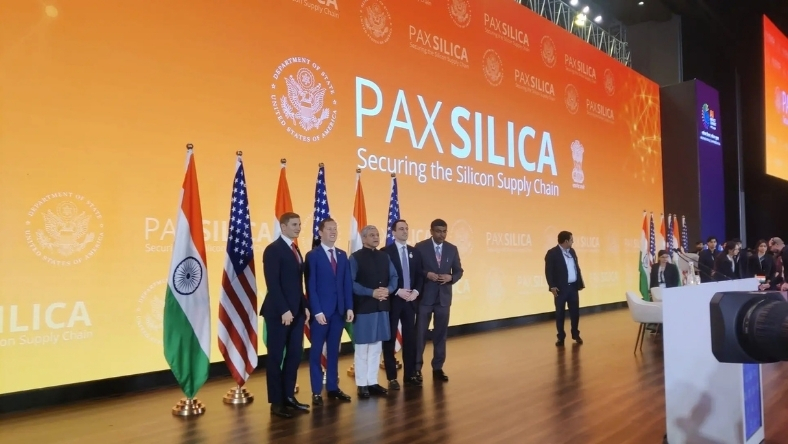 Pax Silica silicon supply chain alliance launch ceremony